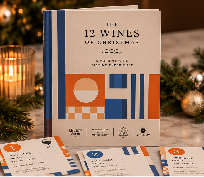 The 12 Wines of Christmas holiday wine tasting passport