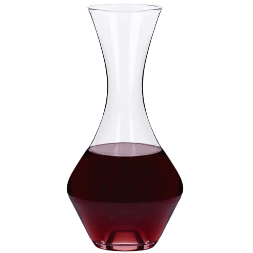 Ravenscroft Crystal Large Wine Decanter, Crafted in Europe, Handblown, 66 FL Oz, Clear Ground Glass Stopper, 100% Lead-Free Crystal, Gift-Boxed, Elegant Design