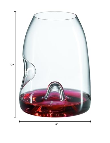 Ravenscroft Crystal Large Wine Decanter, Crafted in Europe, Handblown, 66 FL Oz, Clear Ground Glass Stopper, 100% Lead-Free Crystal, Gift-Boxed, Elegant Design