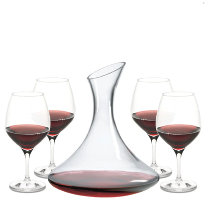 Ravenscroft Crystal Large Wine Decanter, Crafted in Europe, Handblown, 66 FL Oz, Clear Ground Glass Stopper, 100% Lead-Free Crystal, Gift-Boxed, Elegant Design