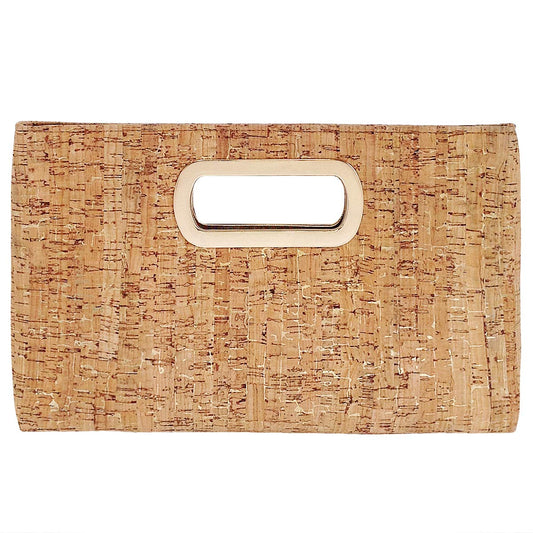 Cork Top Handle Clutch