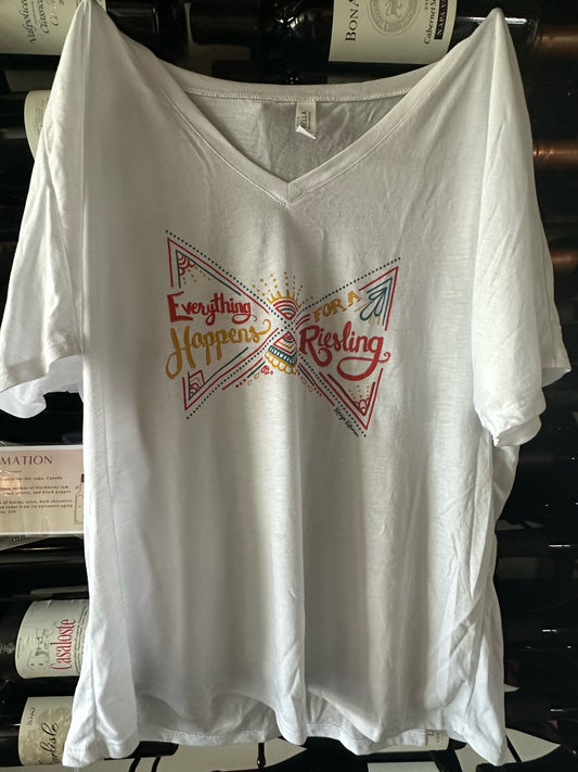 Everything Happens for a Riesling T-Shirt